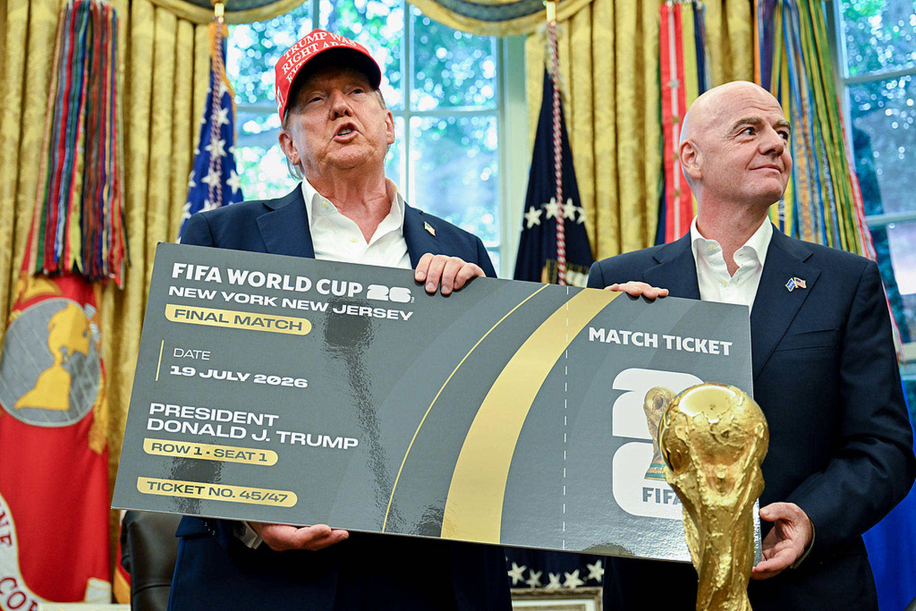 2026年世界杯8月23日快讯: 特朗普：抽签12月举行 普京“有可能来”-第2张图片-ZBLOG